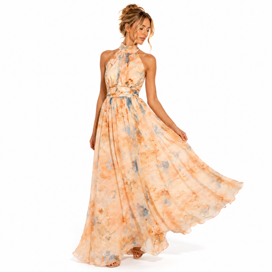 Zemvia | Vestido Peach Hour