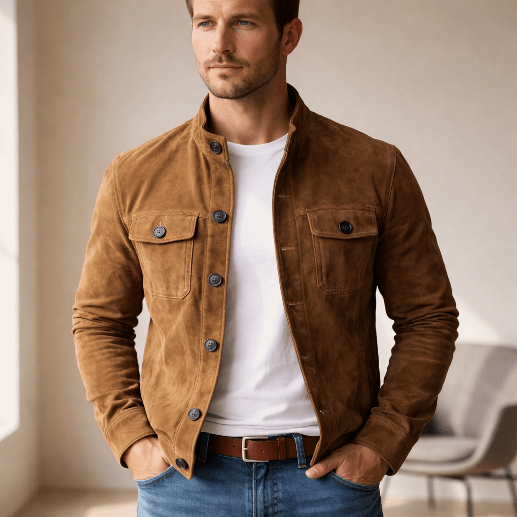 Zemvia | Chaqueta de Ante Imperial