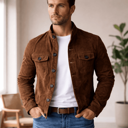Zemvia | Chaqueta de Ante Imperial