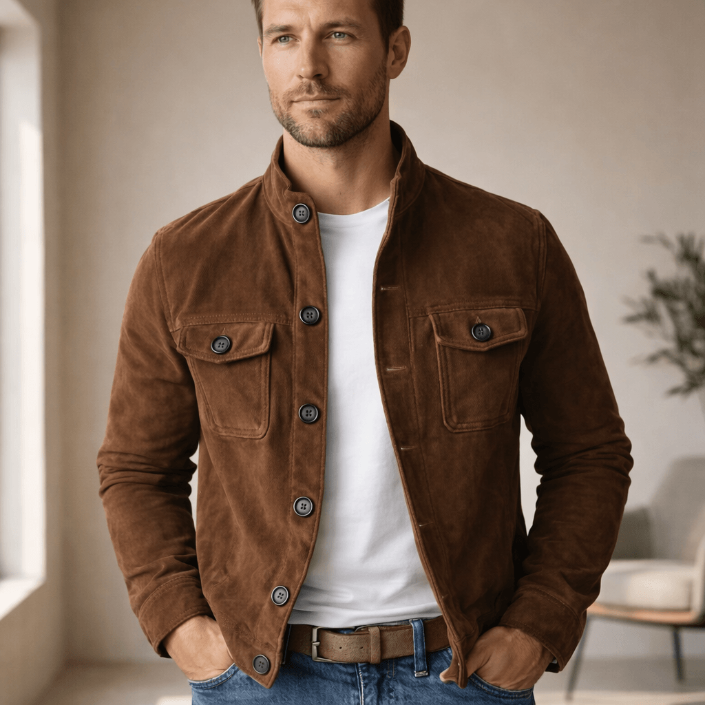 Zemvia | Chaqueta de Ante Imperial