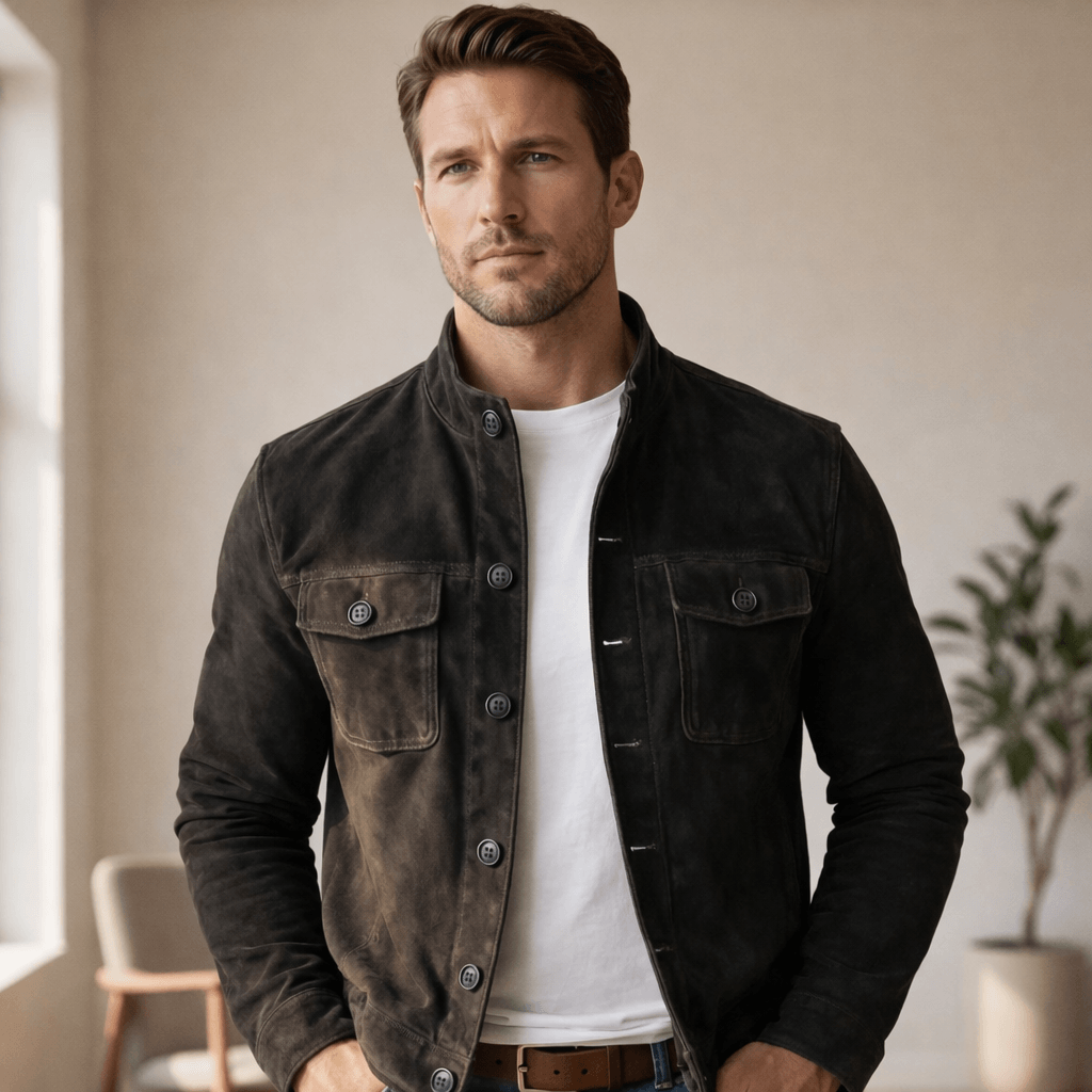 Zemvia | Chaqueta de Ante Imperial