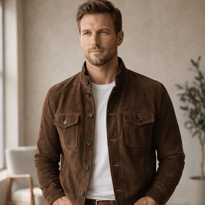 Zemvia | Chaqueta de Ante Imperial