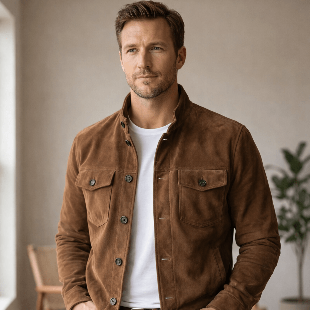 Zemvia | Chaqueta de Ante Imperial