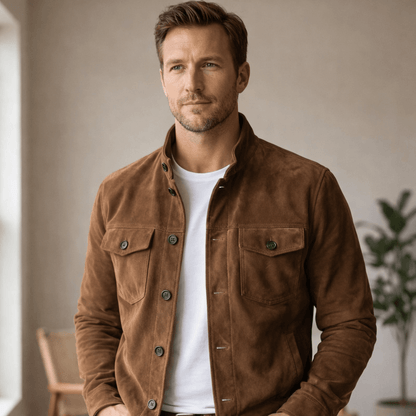 Zemvia | Chaqueta de Ante Imperial