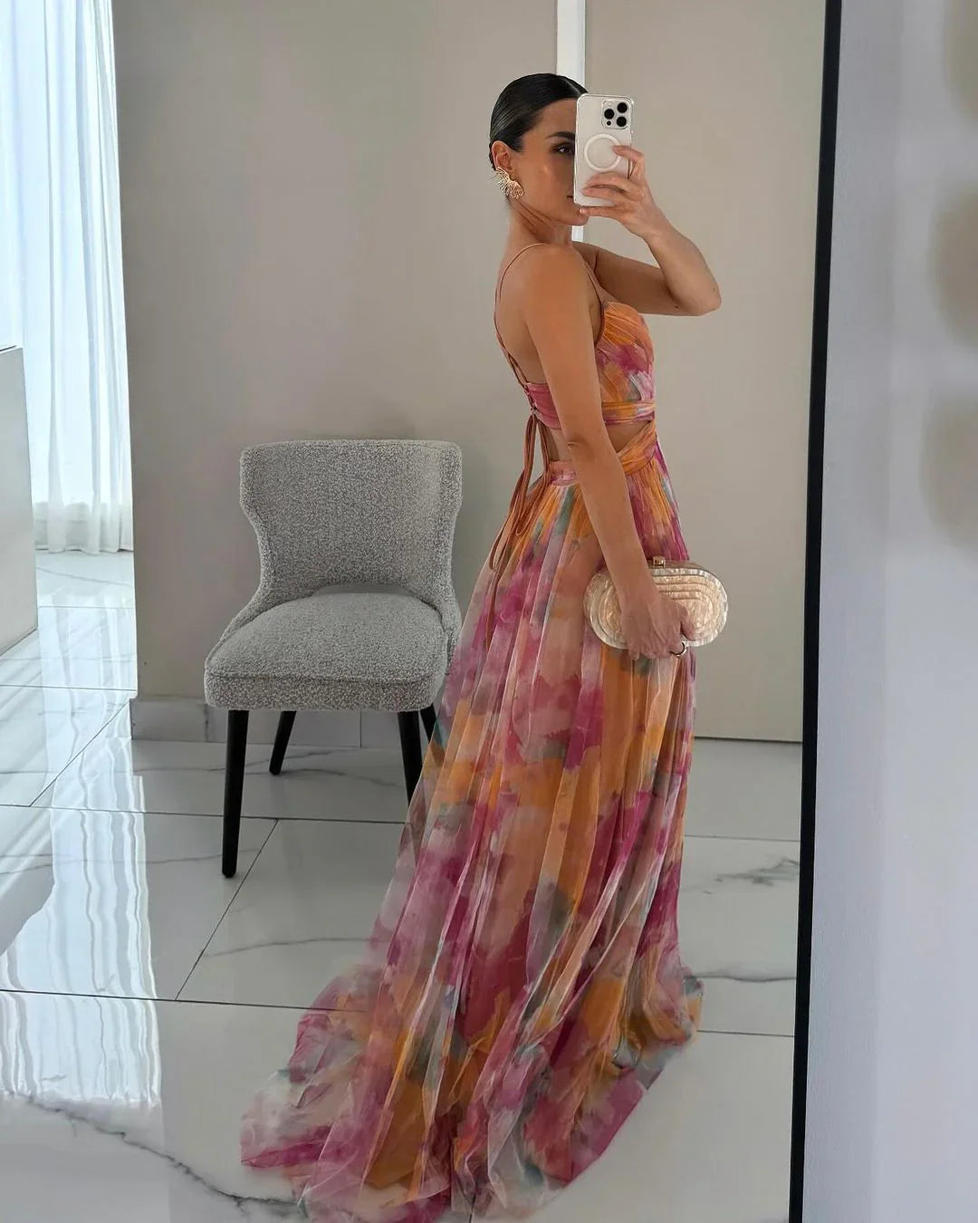 Zemvia |Vestido Aura Floral