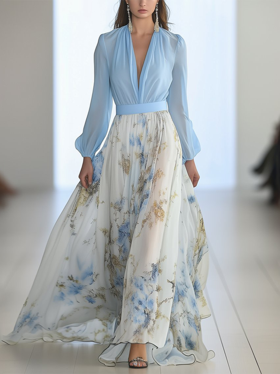 Zemvia | Floral Maxi