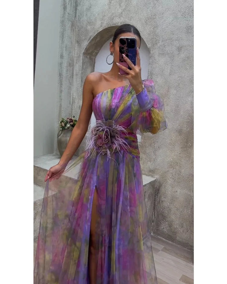 Zemvia | Vestido Floral Elegante